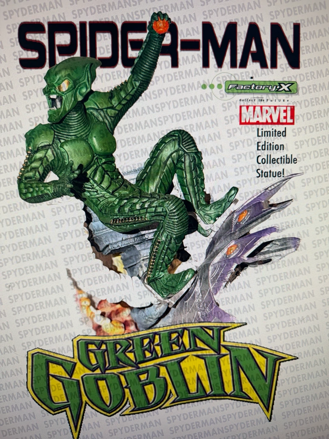 Factory X Spider-Man Green Goblin Limited Edition Statue