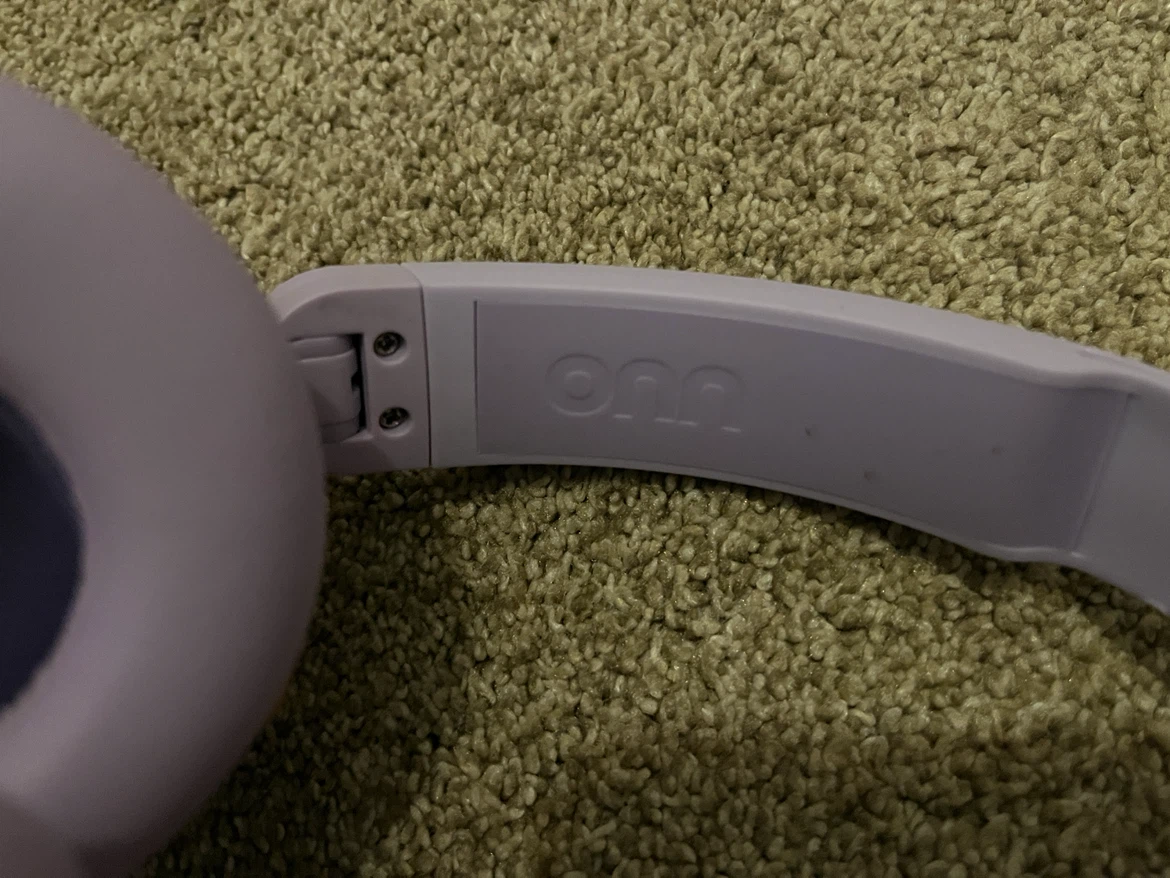 Onn Light Purple Wireless Headphones - photo 2