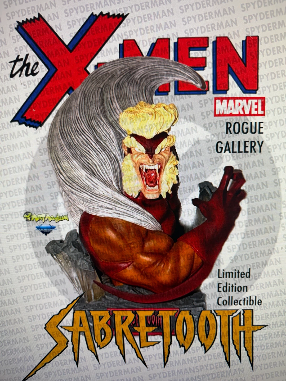 Art Asylum Marvel Sabertooth Rogues Gallery Bust