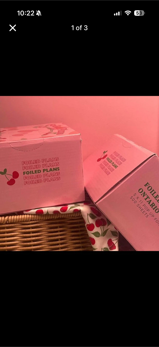 Foiled Plans Very Cherry Hair Foils
