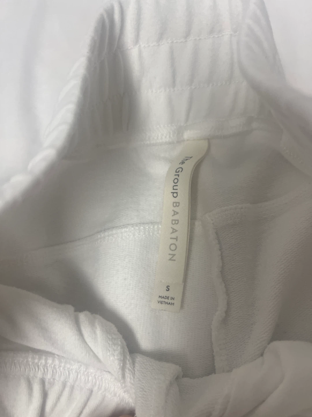 Babaton White Sweatpants - photo 2