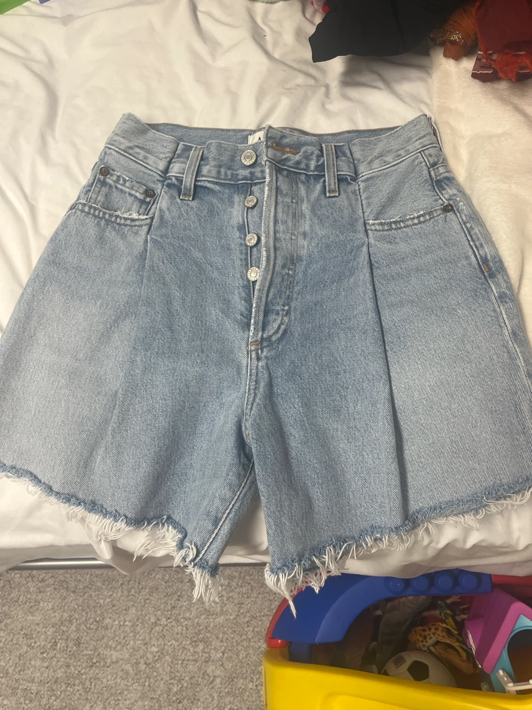 AGOLDE Denim Shorts Size 23 - photo 2