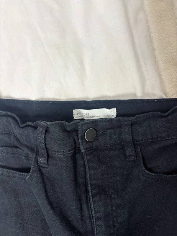 Oak + Fort Black Jeans