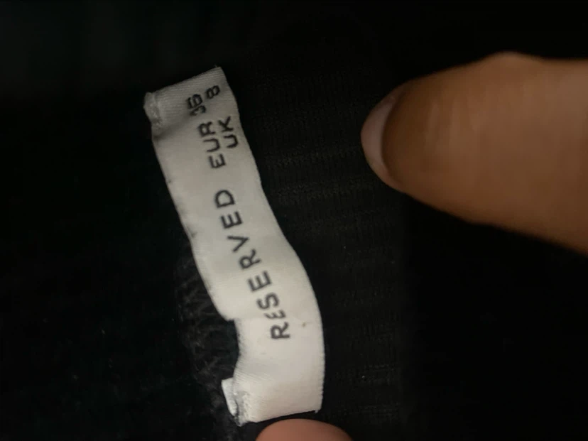 Reserved Black Corduroy Dress - photo 2