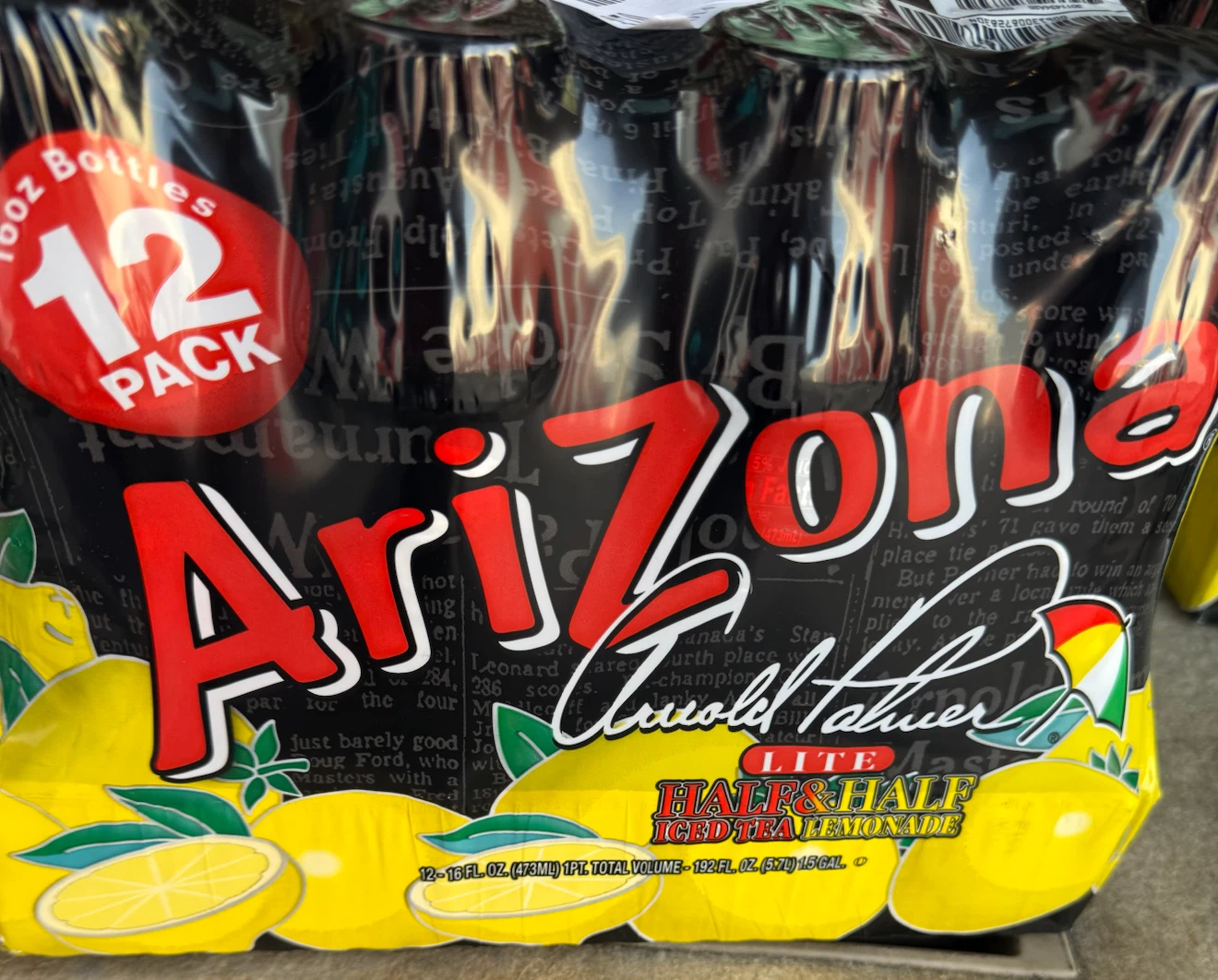 Arizona Arnold Palmer Lite Half & Half 12-Pack