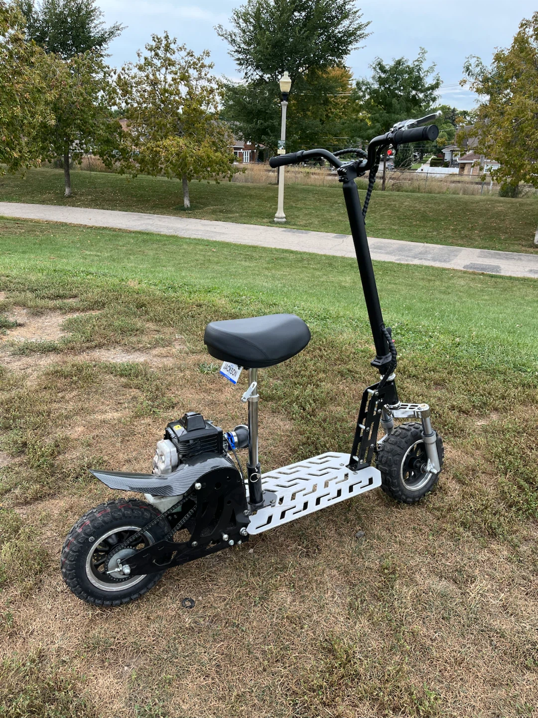 Gas scooter 40mph - photo 3
