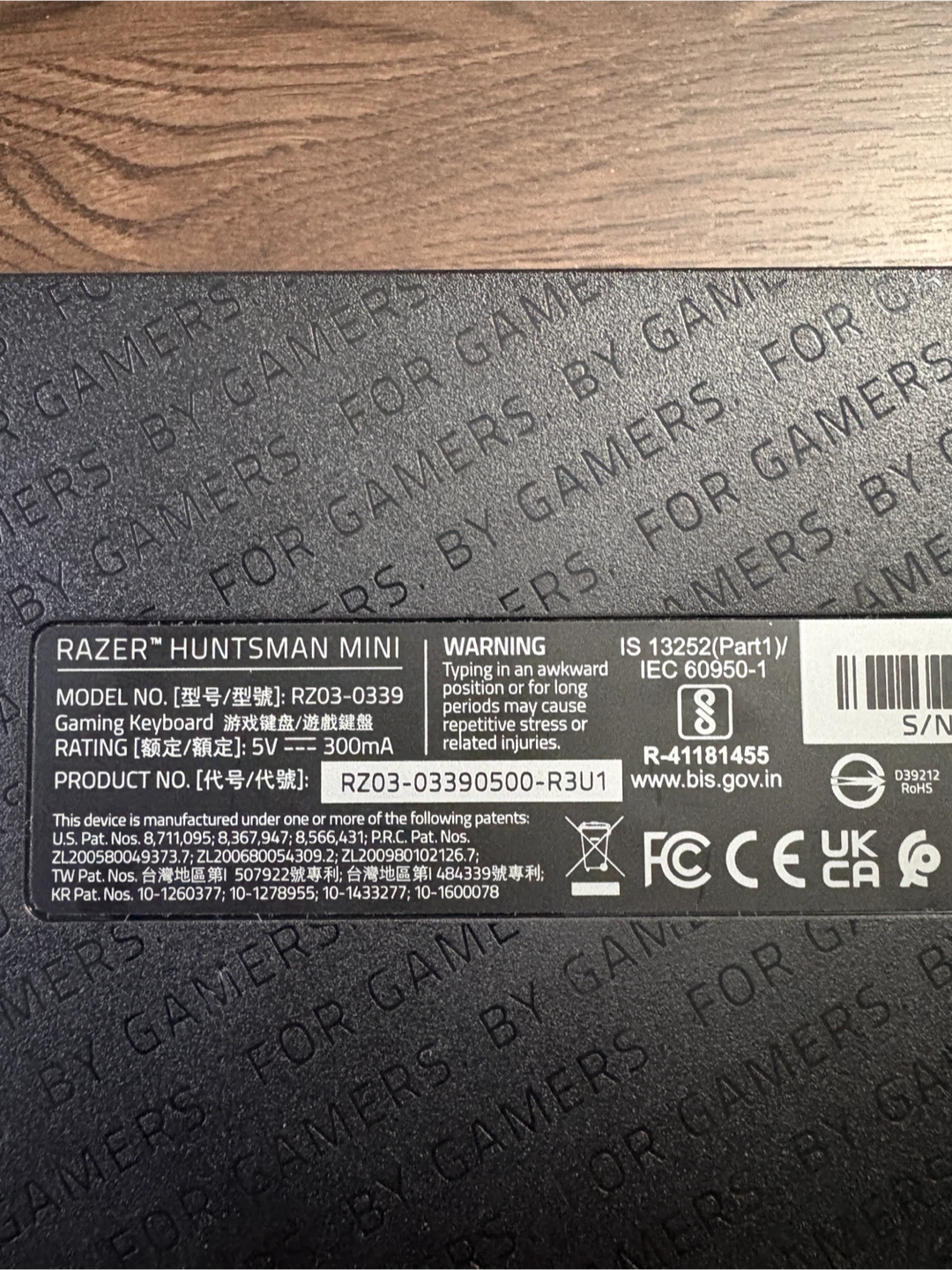Razer Huntsman Mini Gaming Keyboard - photo 3