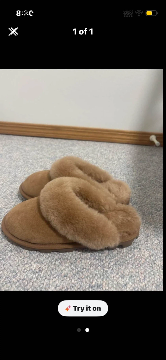 Coquette Slippers Tan