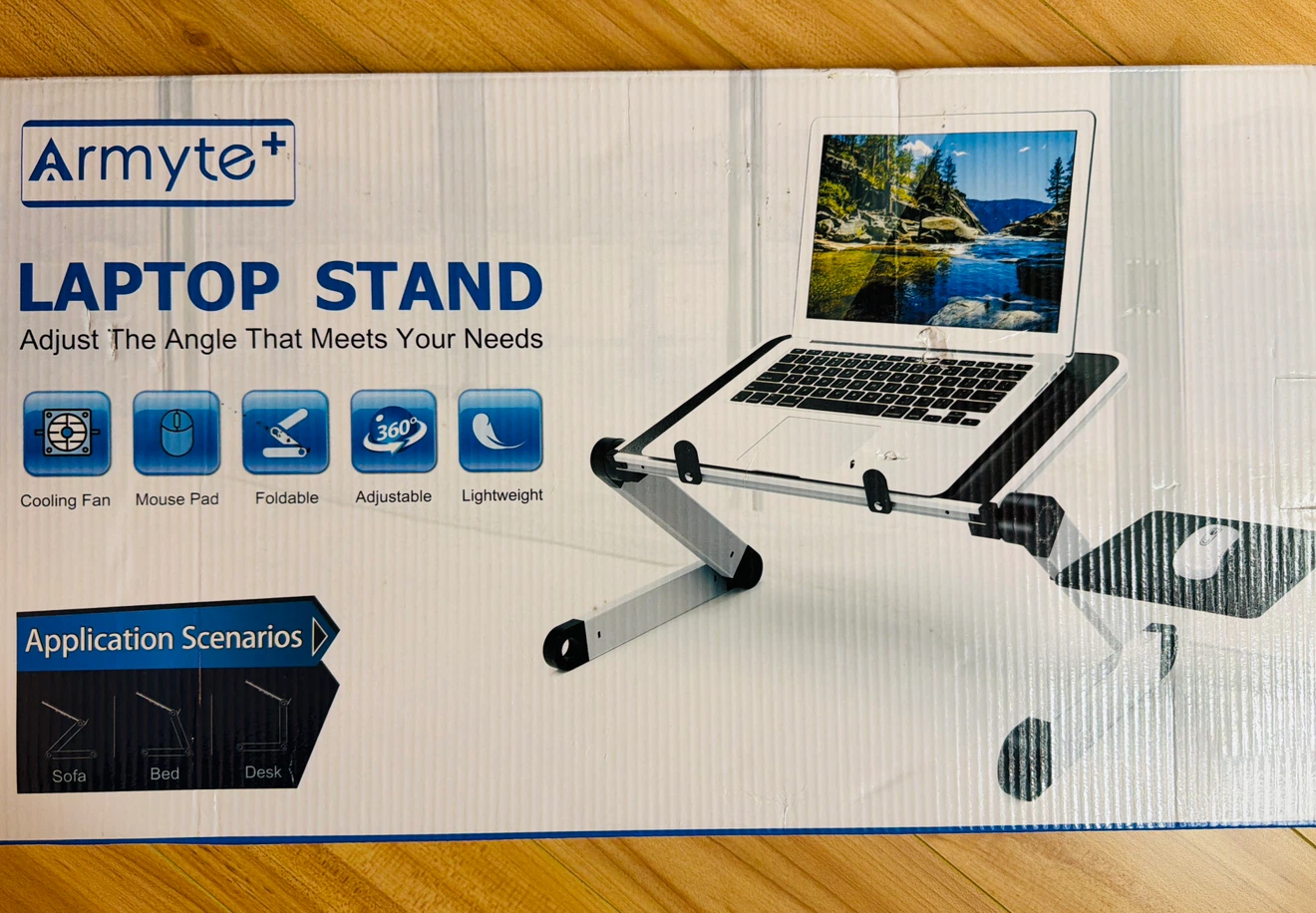 Armyte+ Adjustable Laptop Stand with Cooling Fan