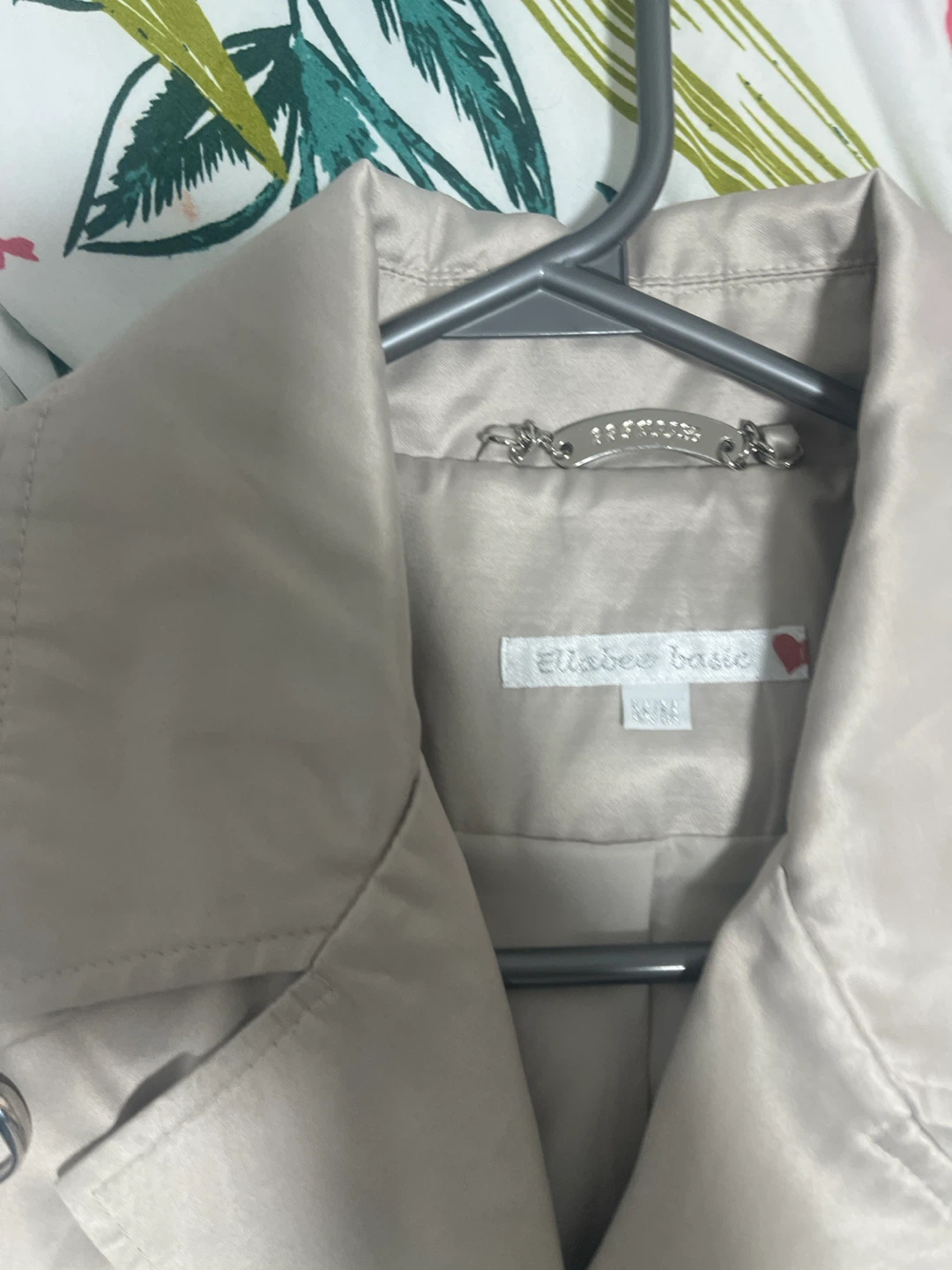 Ellabee Basic Beige Trench Coat