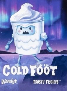 Wendy’s | Frosty Frights Part III Collectible (Cold Foot) - photo 4