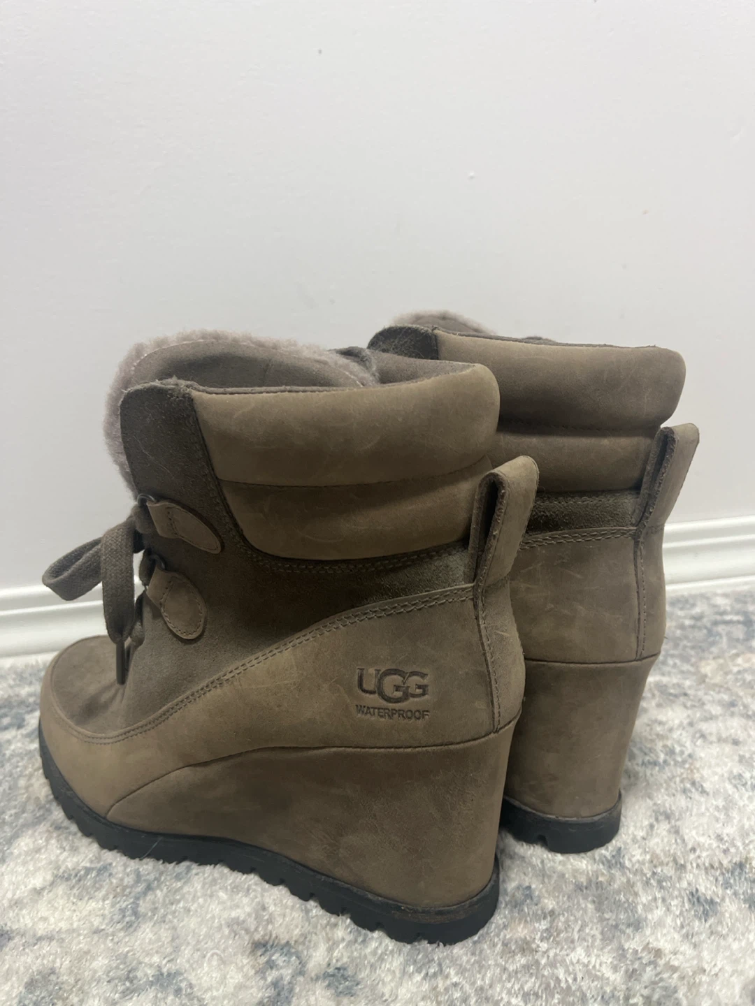 UGG Waterproof Wedge Boots