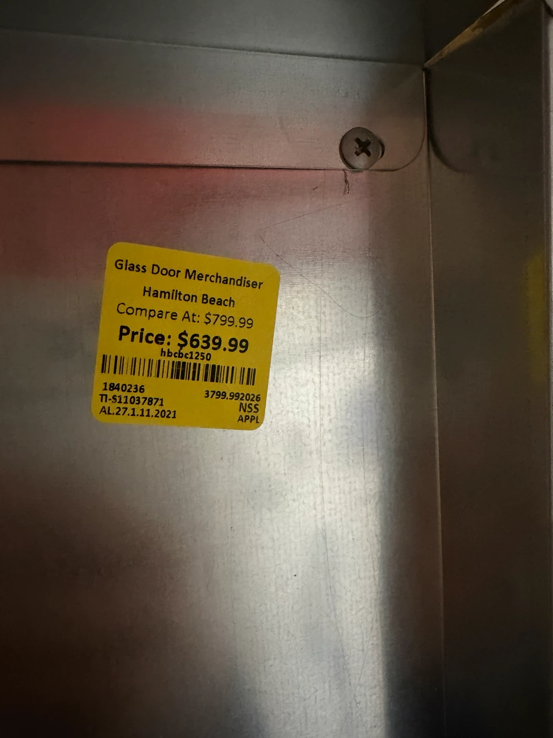 Hamilton Beach Glass Door Merchandiser - photo 4