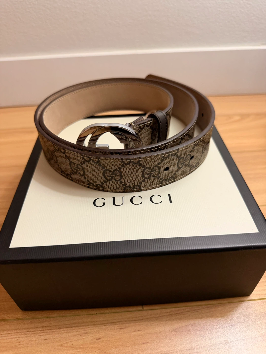 Gucci GG Supreme Belt