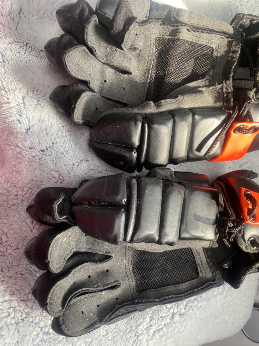 STX Surgeon RZR 2 Lacrosse Gloves - 13" - Black/Orange - photo 5