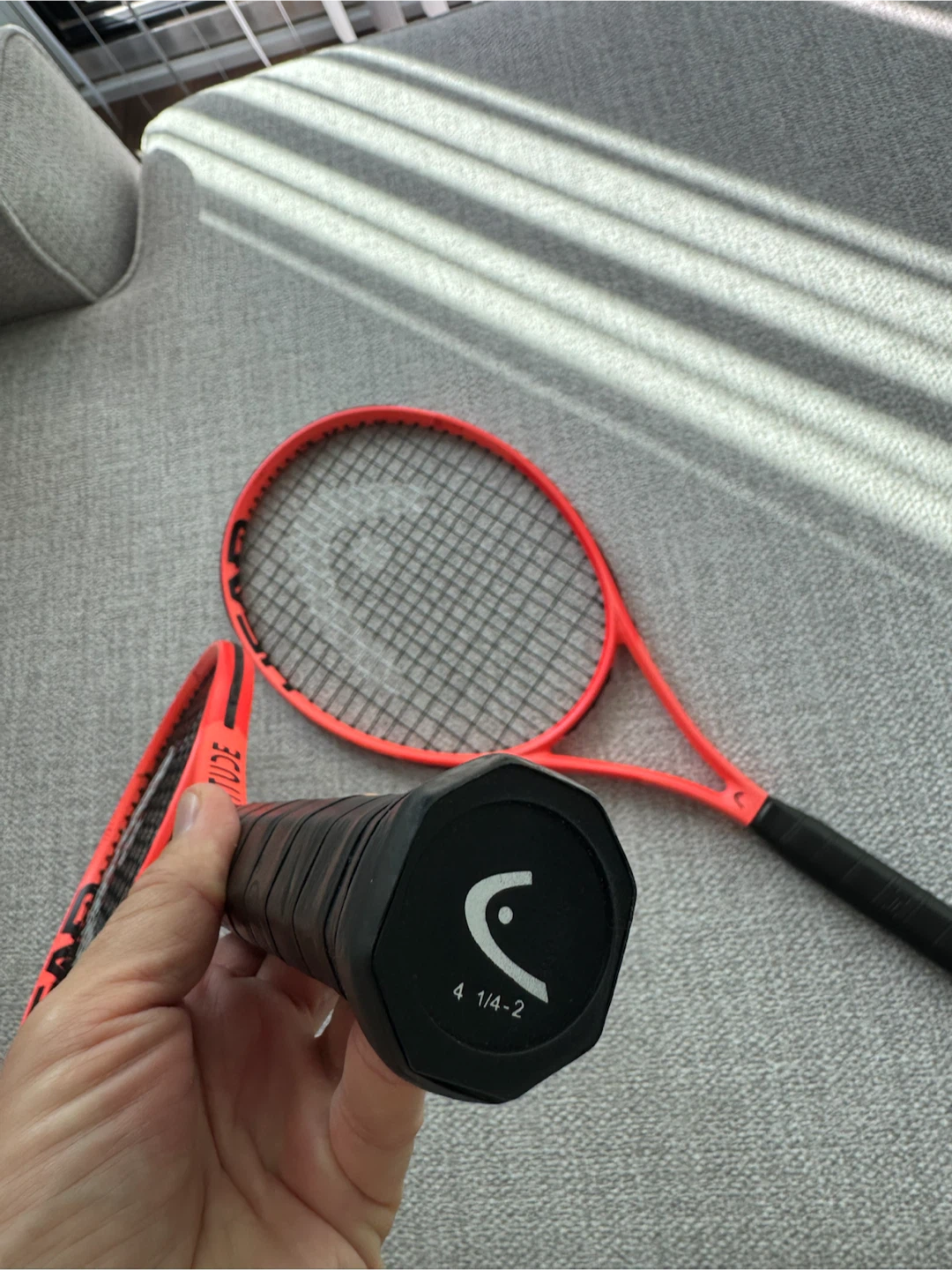 Pair of HEAD Radical Tennis Racquets – Like New Condition - photo 4
