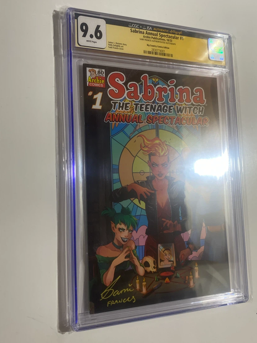Archie Comics Sabrina The Teenage Witch  #1 Variant Signed CGC - photo 2