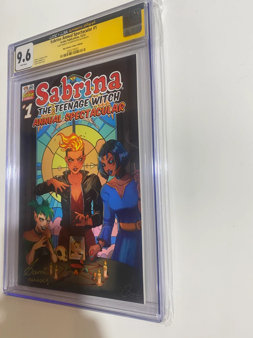 Archie Comics Sabrina The Teenage Witch  #1 Variant Signed CGC - photo 4