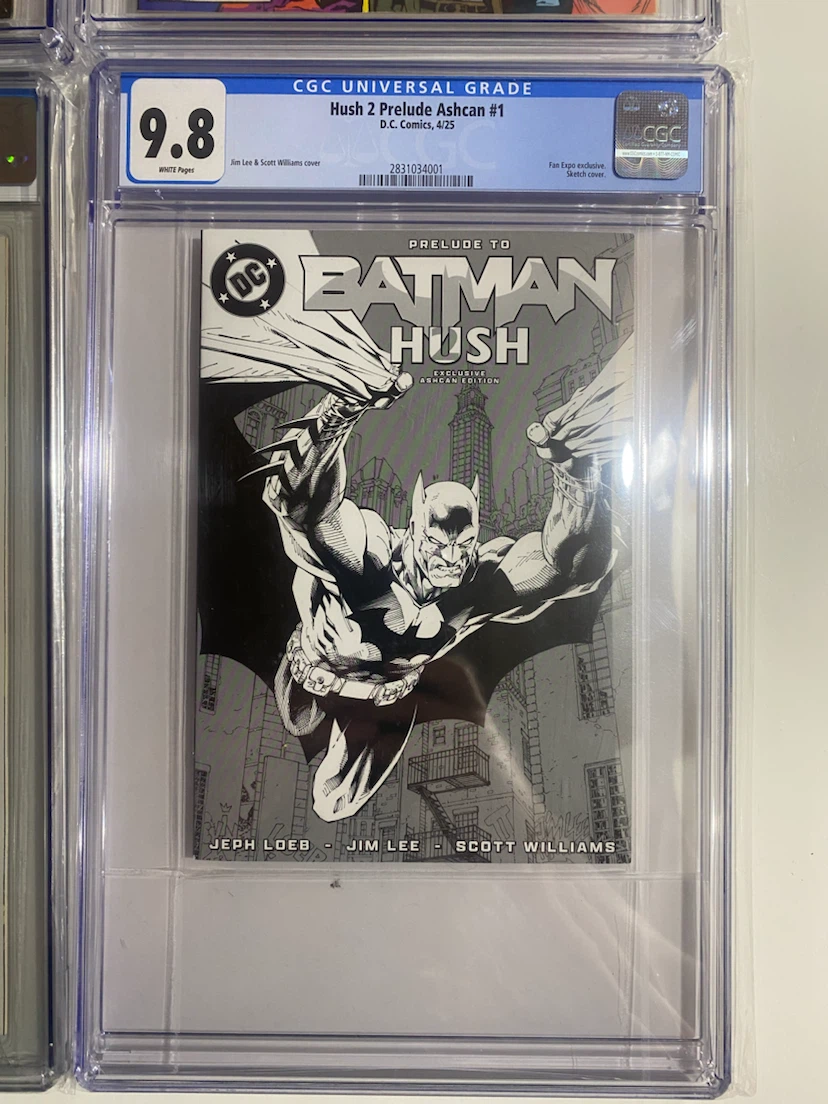 Batman Hush 2 Prelude Ashcan #1 CGC 9.8 2025
