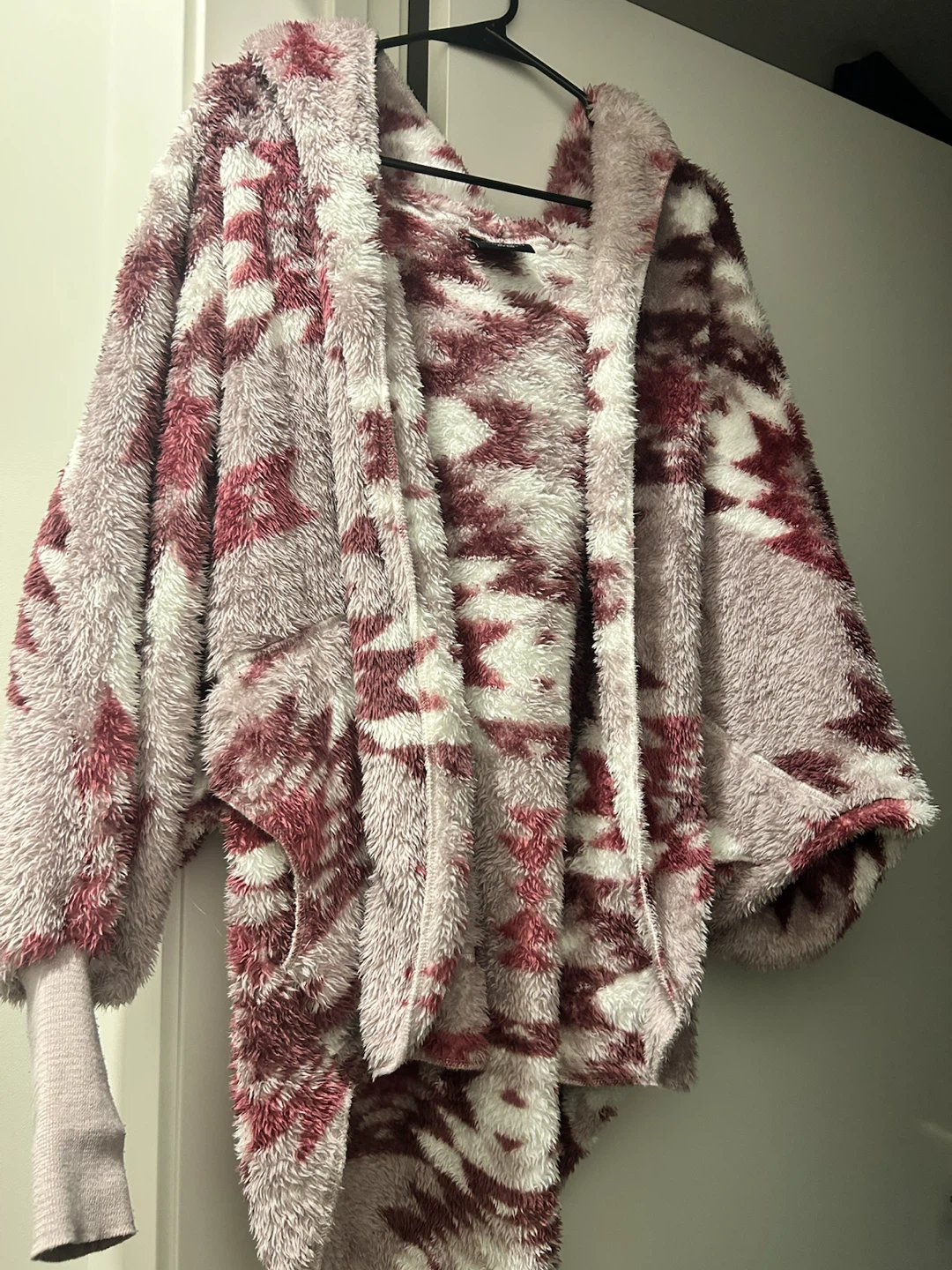 Roots Cabin Collection Fleece Cardigan