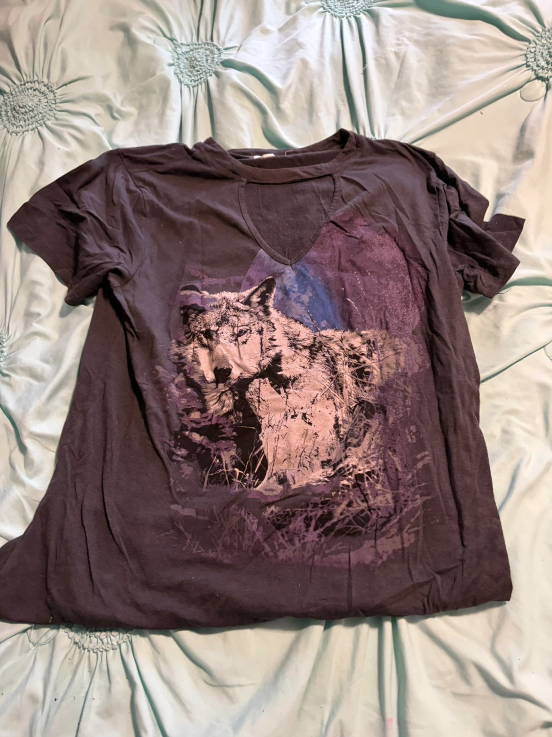 Ardene Wolf Graphic T-Shirt