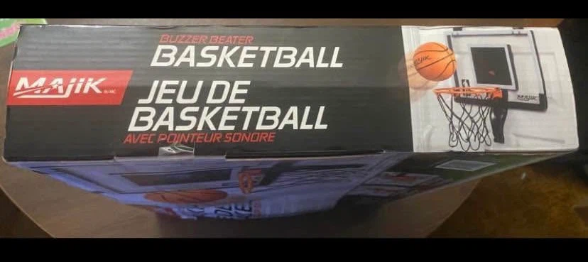 Brand New Majik Buzzer Beater Over-The-Door Basketball Hoop Set - photo 4