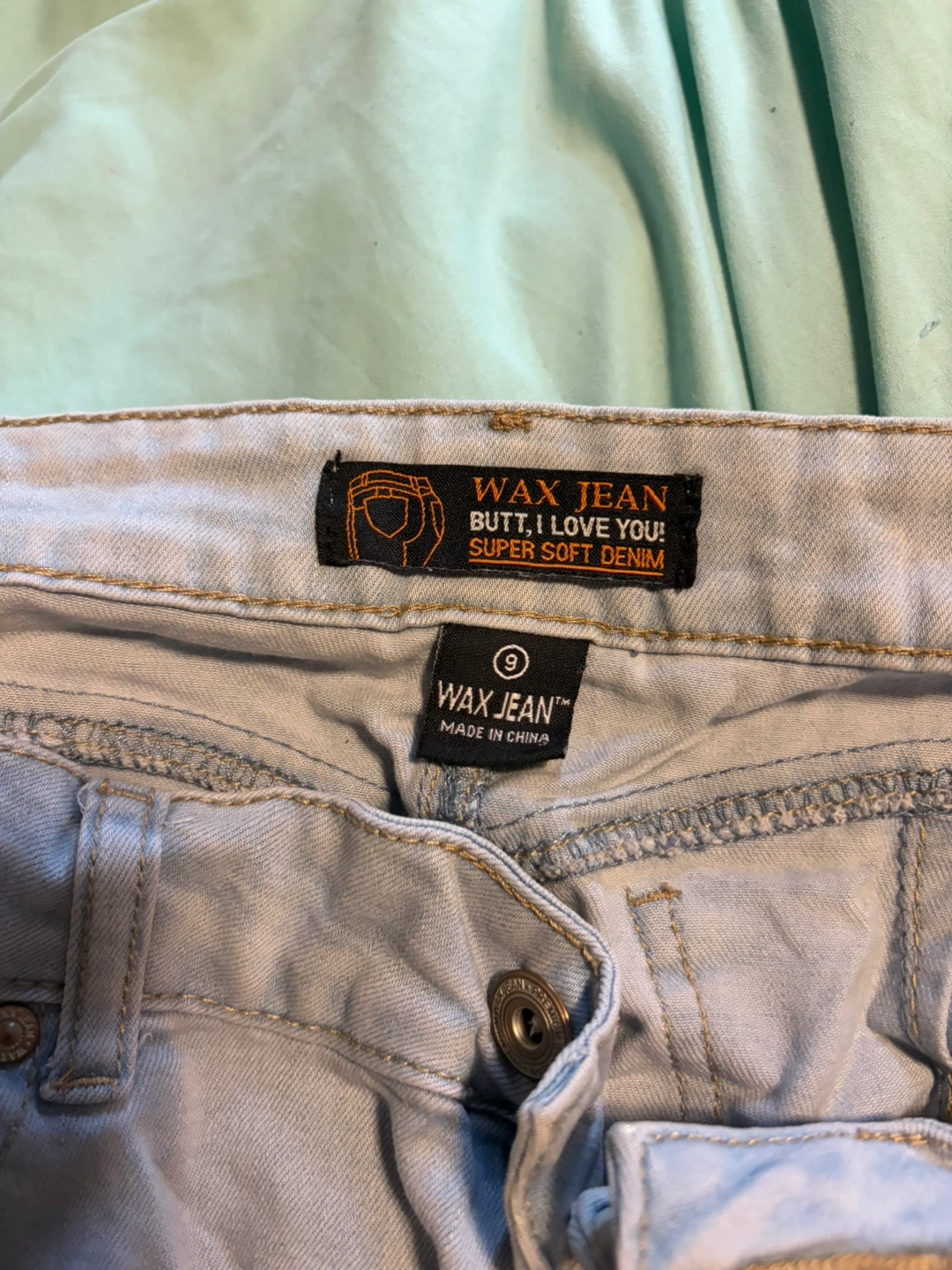 Wax Jean light wash distressed jeans - photo 2