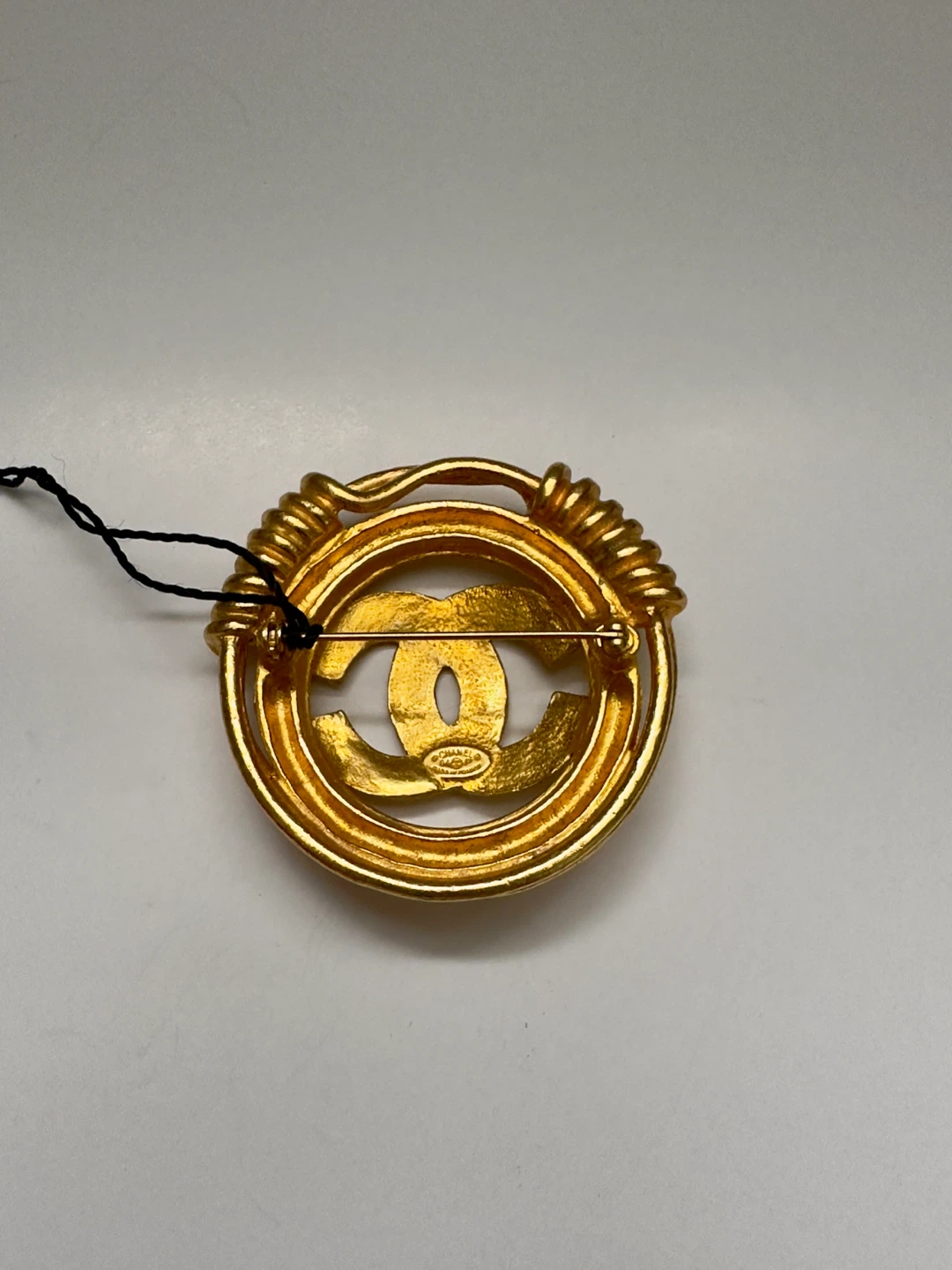 Vintage Chanel CC Logo Brooch - photo 5
