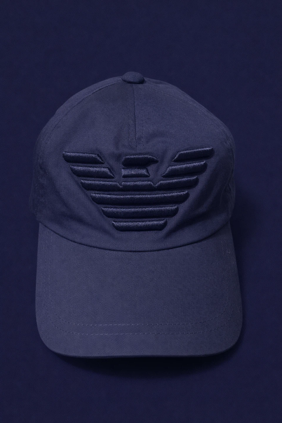 Emporio Armani Navy Blue Baseball Cap