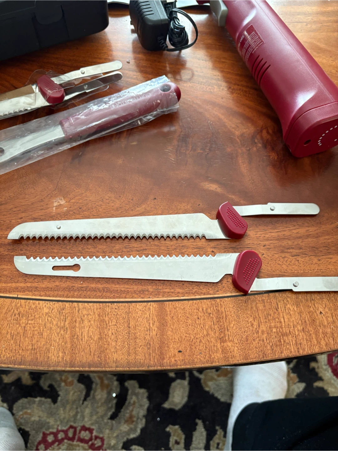 Curtis Stone professional electric knife set - photo 5