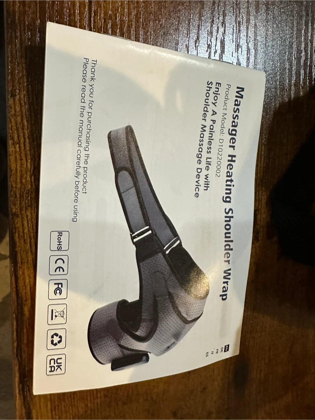 Massager Heating Shoulder Wrap