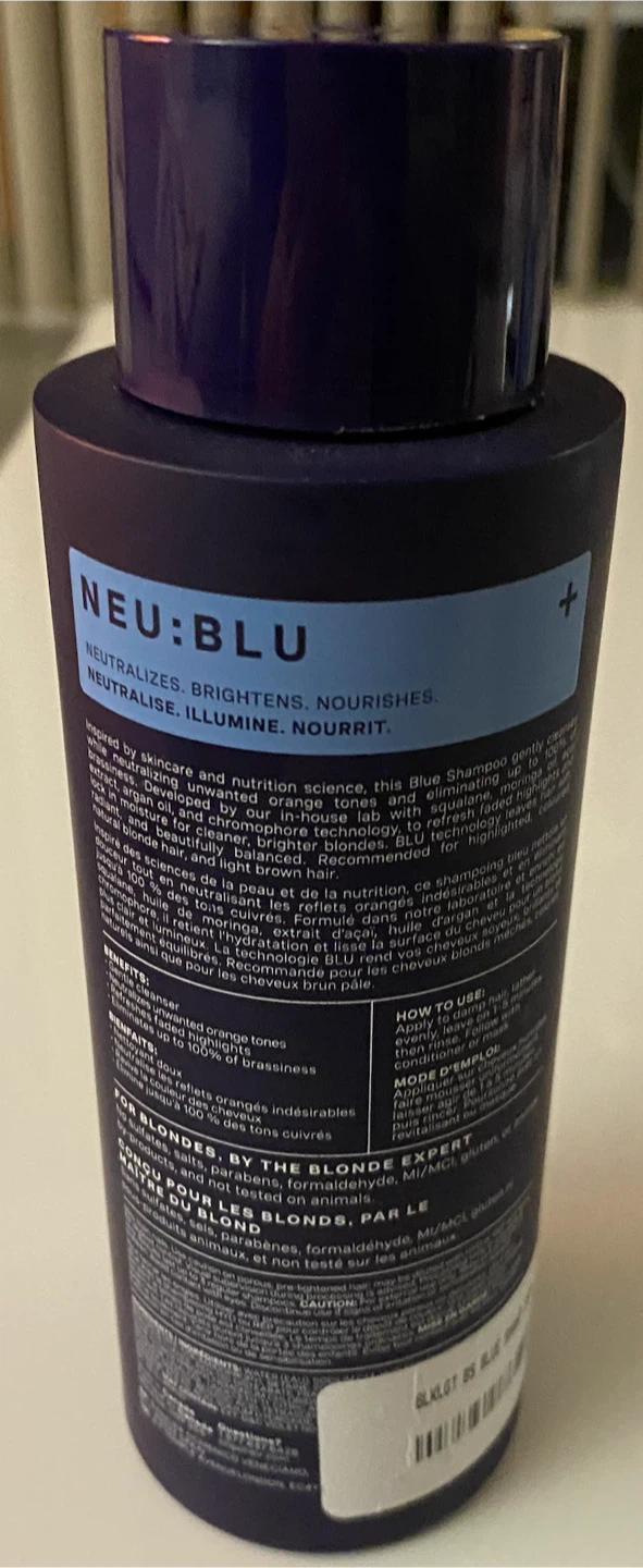 Oligo Blacklight Neu:Blu Blue Shampoo (300ml) - photo 2