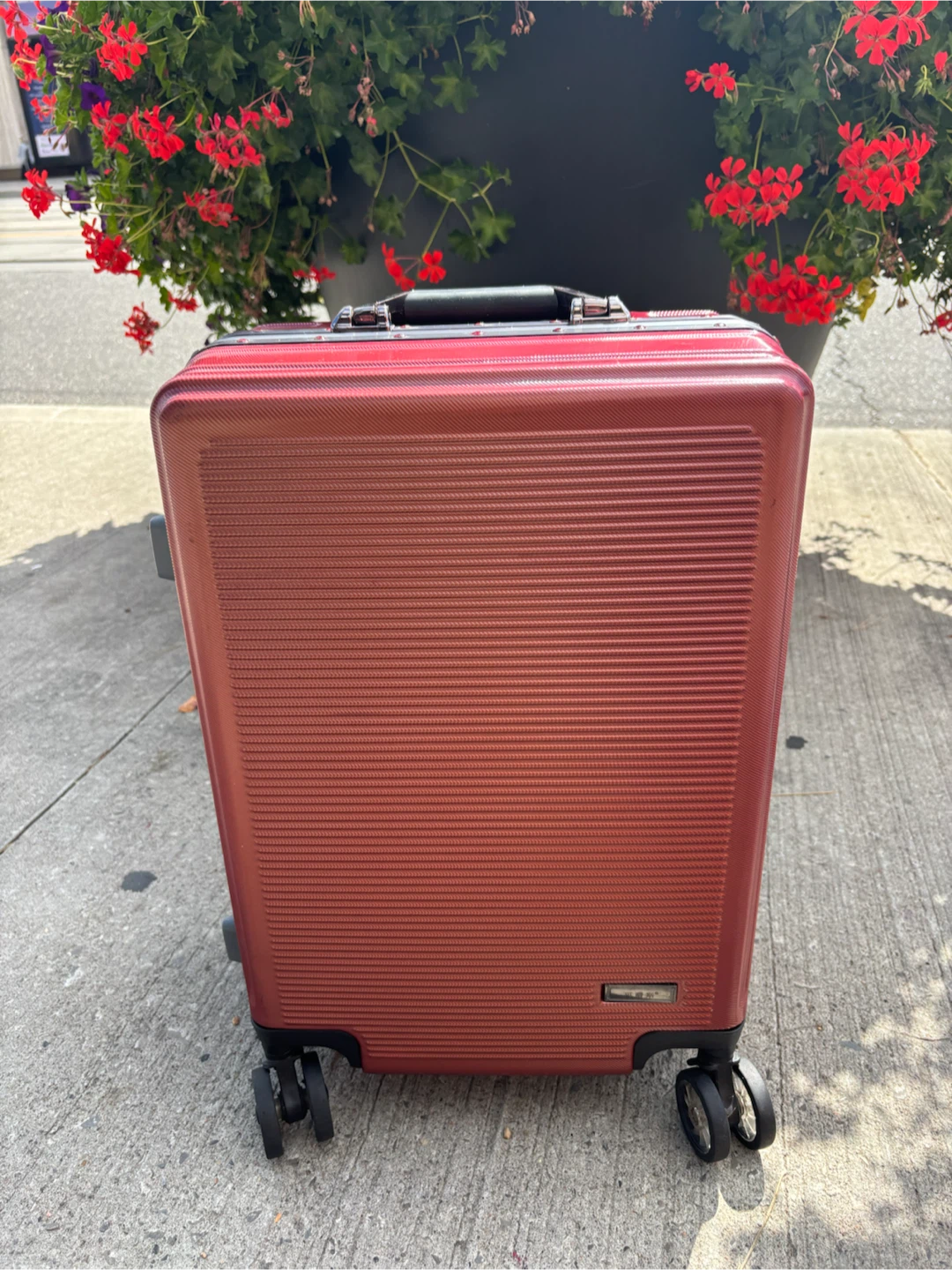 Red Scaye Professional Carry-On Luggage
