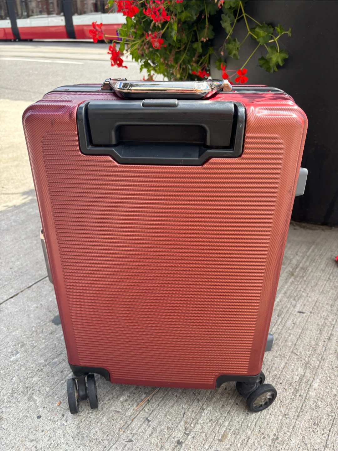 Red Scaye Professional Carry-On Luggage - photo 4