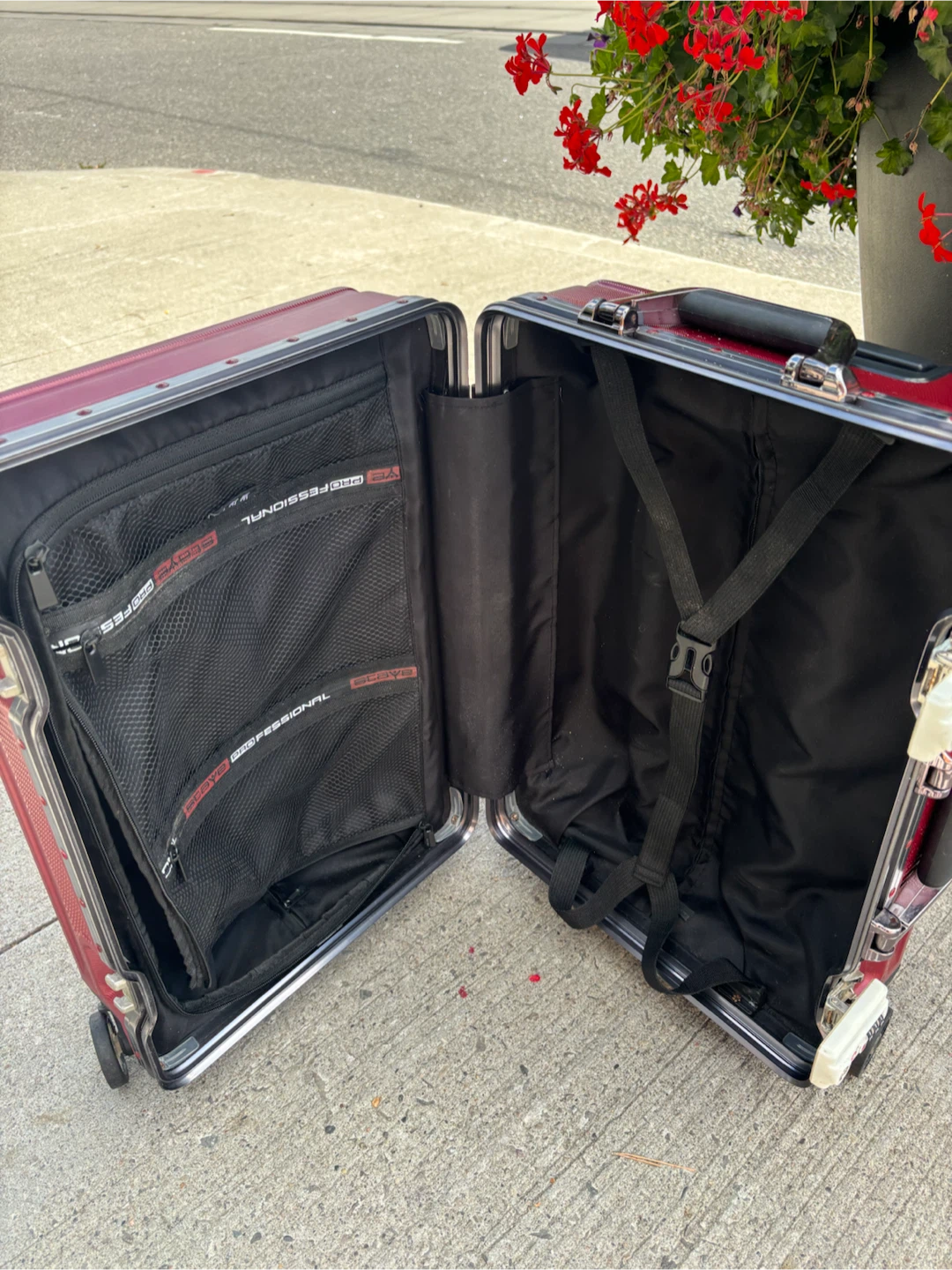 Red Scaye Professional Carry-On Luggage - photo 5