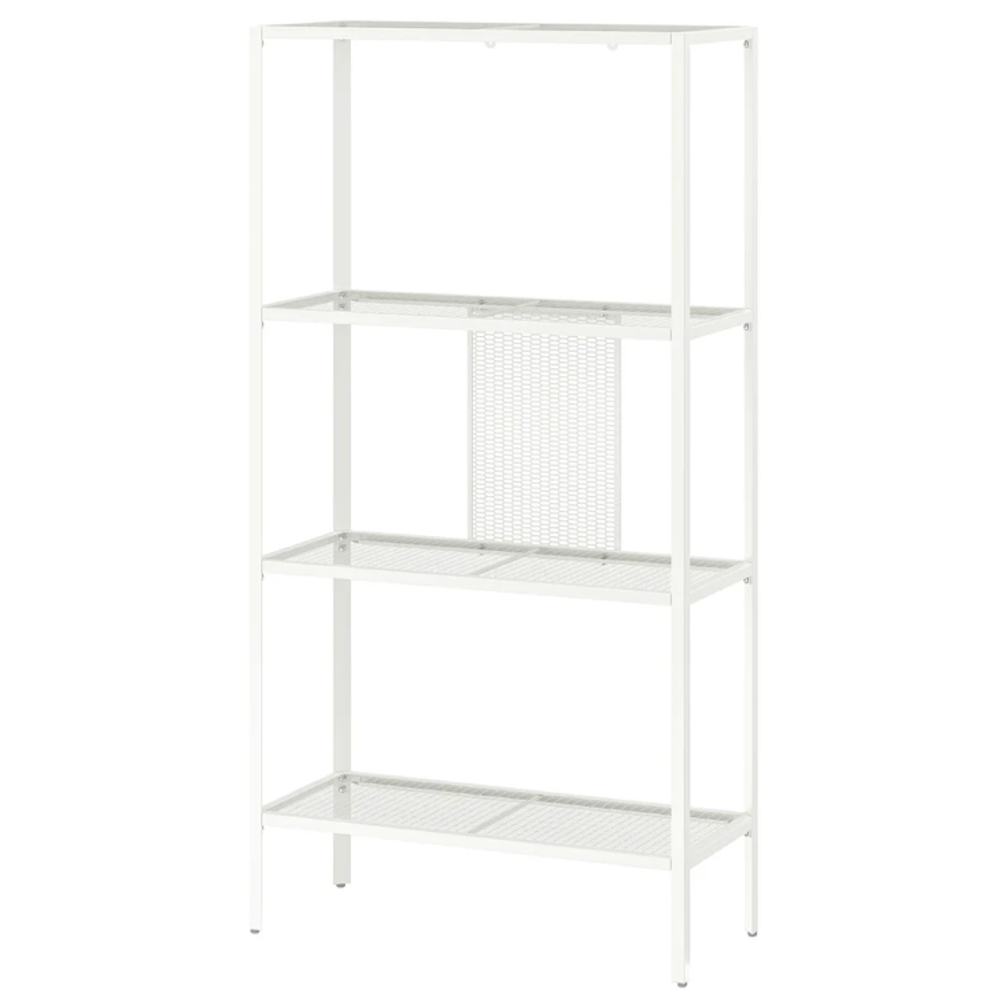 Baggebo Shelf Unit - 3x White Metal IKEA shelves - photo 2