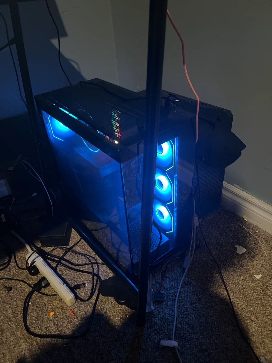 Custom Gaming PC Case with RGB Lighting