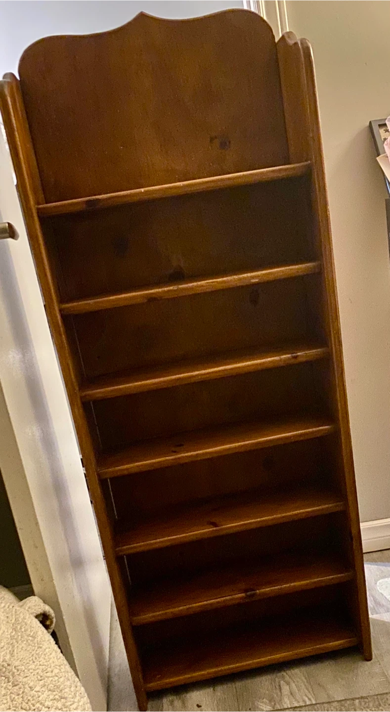 Solid Wood Display Shelving Unit - photo 3