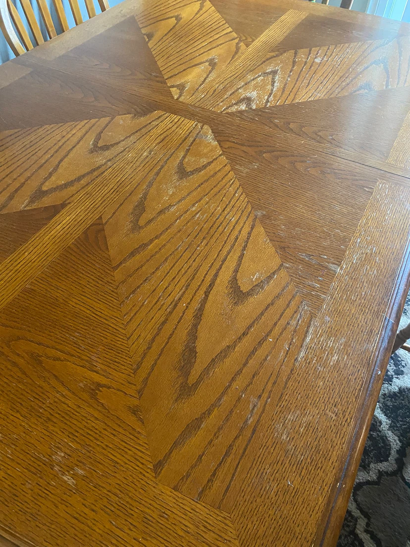 Solid Oak Dining Table - photo 5