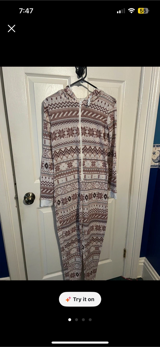 Cabin Fever Hooded Onesie Pyjamas