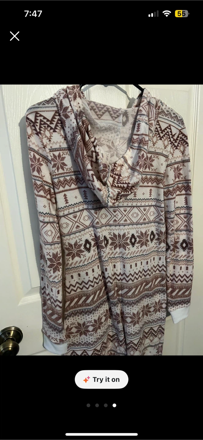 Cabin Fever Hooded Onesie Pyjamas - photo 4