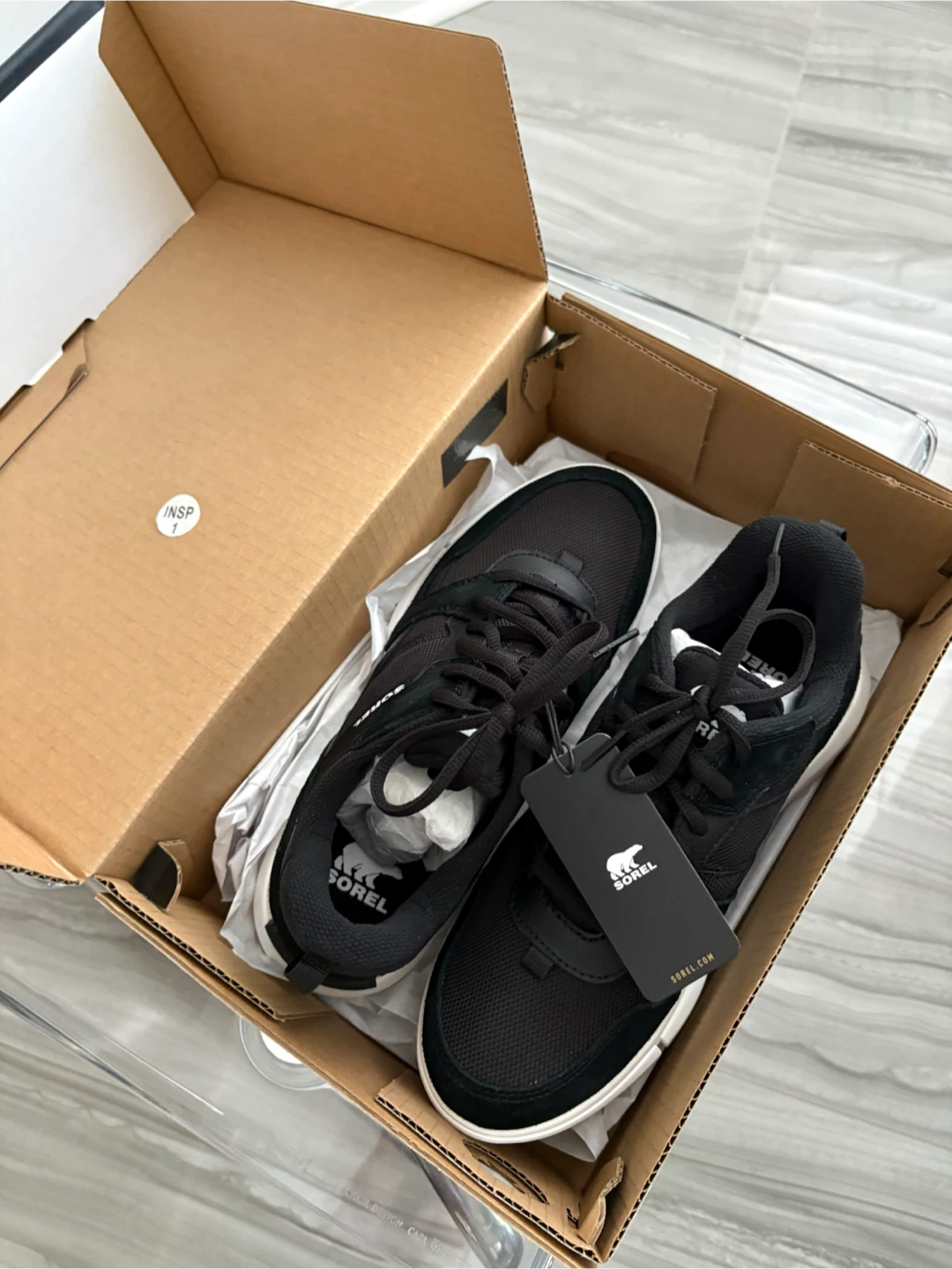 Sorel Explorer II Sneaker Low WP - Black
