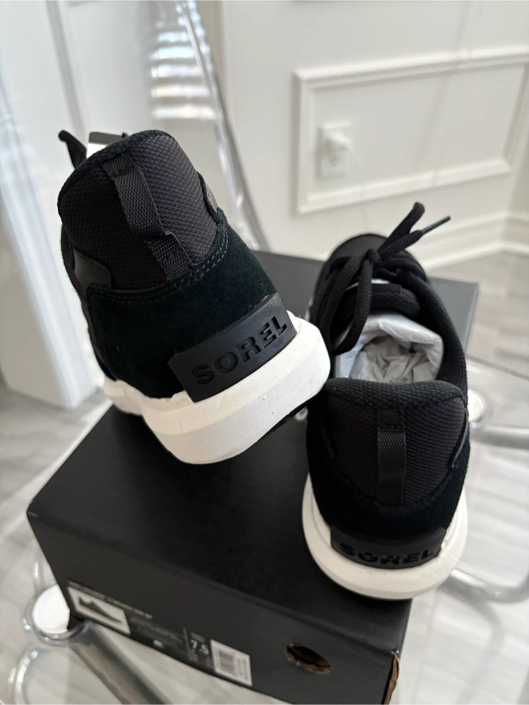 Sorel Explorer II Sneaker Low WP - Black - photo 2