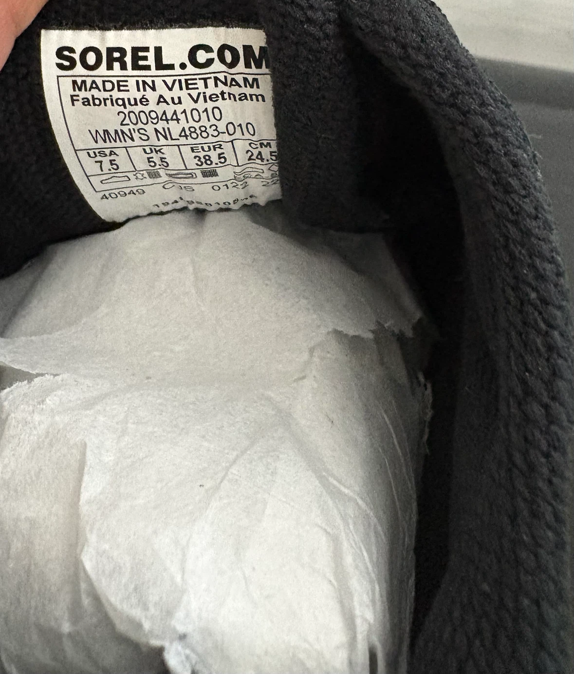 Sorel Explorer II Sneaker Low WP - Black - photo 4