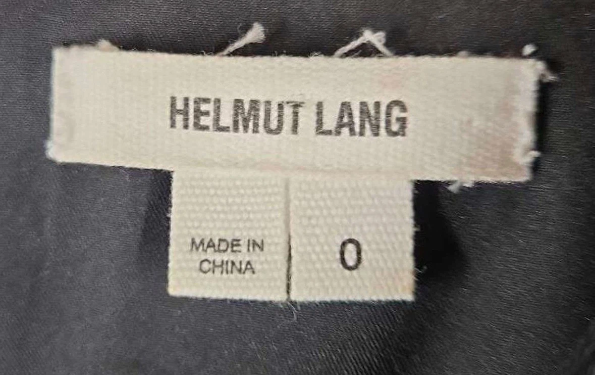 Helmut Lang Black Dress Size 0 - photo 4