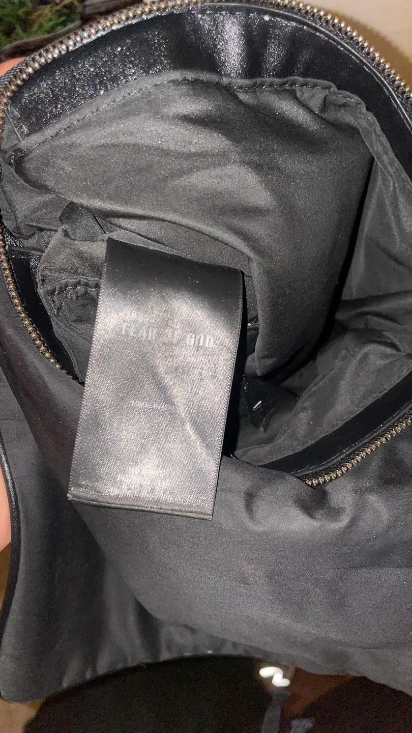 Fear of God Black Shoulder Bag - photo 3
