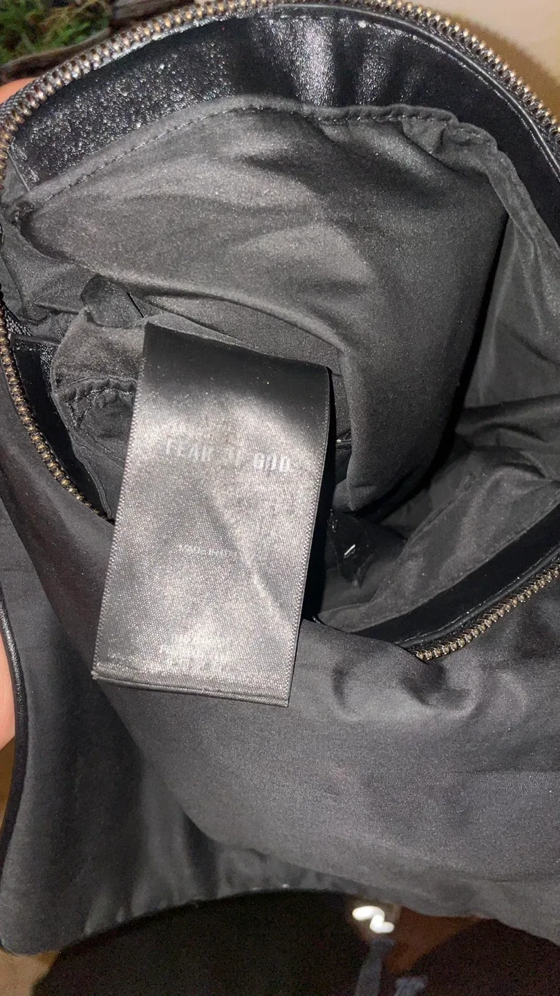 Fear of God Black Shoulder Bag - photo 3