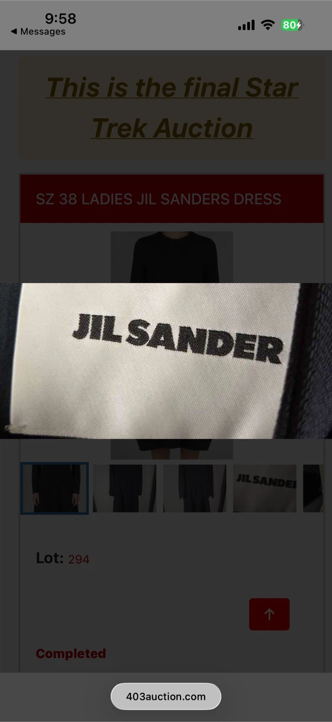 Jil Sander Black Dress - photo 4