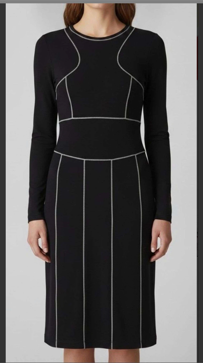 Maison Margiela Contrast Stitch Dress