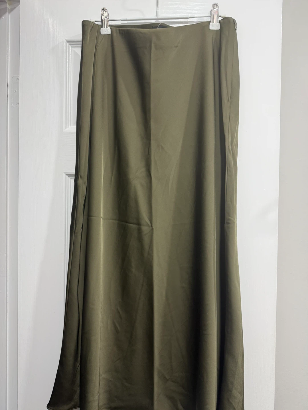 Olive Green Maxi Skirt